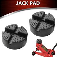 2X Jacking Tool Stand Car Universal Rubber Jack Pad Pinch Weld Floor Frame Rail