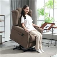 HOMCOM Power Lift Recliner Armchair with Wingback, Button Tufted Refurbished
