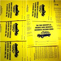 TAXI ACCOUNTS 7 day 53 week LOG BOOK record keeping meter cab driver tax account