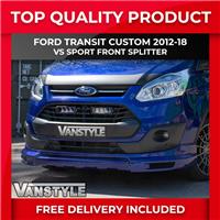 FITS FORD TRANSIT CUSTOM & TOURNEO 12-18 LOWER FRONT SPLITTER SPOILER LIP BUMPER