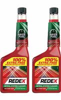 2 X Redex Petrol Treatment Fuel System Cleaner Reduce Exhaust Emissions 500ML