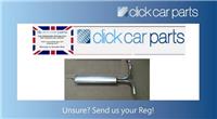 AYGO CITROEN C1 PEUG 107 EXHAUST REAR SILENCER BACK BOX- CN549 EXCN6083 CN549J