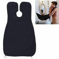 Mens Facial Hair Beard Care Shave Apron Cape Bib Trimming Catcher Home Salon