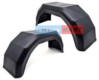 Pair of 10 Inch Plastic Trailer Mudguards for 10" Rim SEE DESCRIPTION