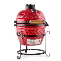 CERAMIC KAMADO GRILL OVEN SMOKER BBQ BARBEQUE MEAT FOOD GRILLED GARDEN OUTDOOR