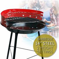 BBQ Grill Portable Barbecue Small Outdoor Steel Charcoal Patio Cooking Picnic