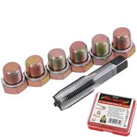 Oil Sump Plug Pan Thread Repair Kit M14 Re-taps To M15 14mm To 15mm Neilsen