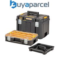 Dewalt DWST83520-1 TSTAK 2.0 VI Deep Tool Storage Case + Tote + Organiser Case