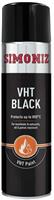 Simoniz VHT Matt Black Paint Very High Temperature Car Spray Aerosol Can 500ML