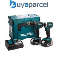 Makita DLX2131TJ 18v Twin Pack DHP482 Combi Drill + Impact Driver DTD152 - 5.0AH
