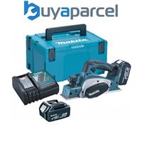 Makita DKP180RTJ 18v Planer LXT Lithium Ion Li-Ion Cordless - 2 x 5.0ah Battery