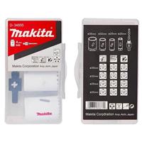 Makita Holesaw Set 5 Piece Bi-Metal Wood Plastic Hole Saw- 20 25 32 35mm + Arbor