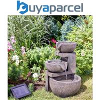 Smart Garden Solar Genoa Cascade Oriental Garden Water Feature Fountain