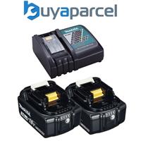 2x Makita Battery  1x BL1830 18v 3.0ah and 1x BL1820 2.0ah