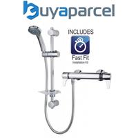 Triton UNEXTHBMINC Lever Handle Unichrome EXE Bar Mixer Shower + Fast Fit Kit