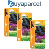 15 x Hozelock 2767 T Tee 3 Way Connector 13mm Micro Irrigation Garden Watering