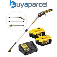 Dewalt DCMPS567P2 18v XR Brushless Pole Saw Chainsaw Pruner Split Shaft -2X5.ah
