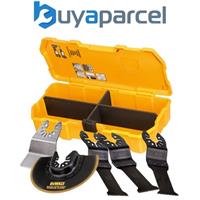 Dewalt Multi Tool Accessory Blade Set 5 Piece Fast Cut + Toughcase DCS355 DWE315