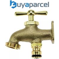 Darlac Brass Take Anywhere Outdoor Tap Garden Watering Irrigation Hose End