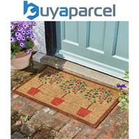 Smart Garden Bay Tree Topiary Coir Doormat PVC Backing Mat Indoor Outdoor