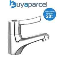 Sequantial Solo Basin Sink Lever Mixer Tap Chrome Commercial HTM64 HTM04 DocM