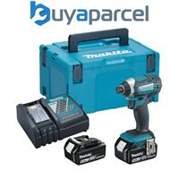 Makita DTD152RTJ 18v Lithium Ion Impact Driver + 2 x 5.0ah Batteries + Charger