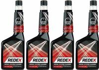 4 x Redex Diesel Fuel System Injector Cleaner Treatment 500ML 4 Shot Bottle
