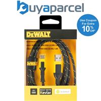 Dewalt USB C Charging Cable Type C Andriod 6ft 1.8m Reinforced Braided Cable