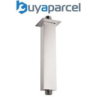 120mm Square Ceiling Arm Brass