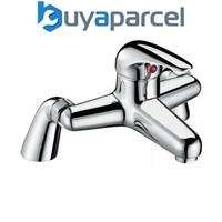 V Series Lever Handle Bath Filler Mixer Tap Chrome Mixer Taps Modern Bathroom