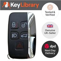 5 Button Remote Key Fob Case For Land Rover Range Rover Sport Evoque Discovery 4