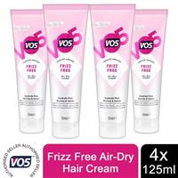 VO5 Frizz Free Air-Dry Hair Cream - Lightweight & Non-Greasy Styling 121g, 4Pack