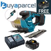 Makita DUM111RTX 18v Lithium Cordless Pruner Hedge Cutter Grass Shear - 1x 5ah