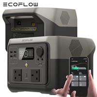 ECOFLOW River 2 Max Power Station 512Wh X-boost 1000W Portable Solar Generator