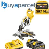 Dewalt DCS777T2 XR 54v Flexvolt Cordless 216mm Mitre Saw 2 x 6.0ah Batteries