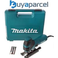 Makita 4351FCT 110V Orbital Action Jigsaw Supplied in A Carry Case + Blades