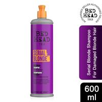 Bed Head by TIGI Serial Blonde Shampoo For Damaged Blonde Hair, 600ml