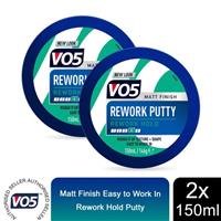 2x of 150ml Rework Putty Matt Finish Hold Rough Texture+Shape, Easy To Work In
