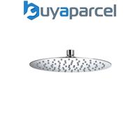 Bristan FH SLRD02 C Stainless Steel Slimline 250mm Round Fixed Head