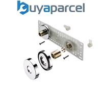 Bristan WMNT11 C Wall Mount 11 Chrome Shower Fixing Kit