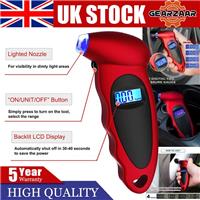 Digital LCD Tyre Tire Air Pressure Gauge Tester Tool Car Vehicle Auto Motorcycle