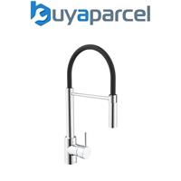 Bristan Silhouette Professional Pull Out Hose Kitchen Sink Mixer Tap Chrome