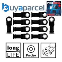 10 x Bosch PRO BIM Starlock Plunge Cut Saw Blade AIZ 32 APB Wood Metal 50mm 32mm