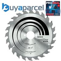 Bosch PRO 160mm x20 x 2.6mm 36 Tooth Optiline Wood Circular Saw Blade 2608640597