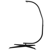 Large Heavy Duty C-stand Hanging Swing Egg Chair Hammock Frame W/ X Base 150KG