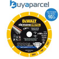 Dewalt DT40254-QZ Extreme Metal 180 x 22.23 x 1.5mm Diamond Cutting Disc