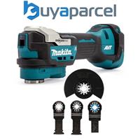 Makita DTM52Z 18v LXT Brushless Starlock Multi Tool Plunge Carpenters Set