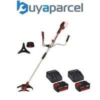 Einhell Twin 18v / 36v Cordless Brushcutter + Strimmer 2 x 4.0Ah Battery Pack