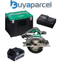 HiKOKI C1806DB Brushless 165mm Circular Saw 18V Cordless Saw X1 5AH Battery Case