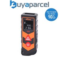 Vaunt V1501005 40m Red Beam Laser Distance Measure & Curve Measure with Scroller